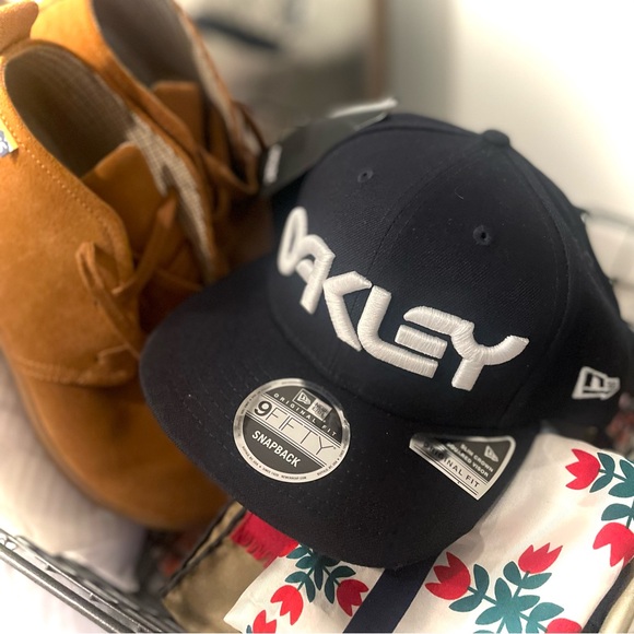 OAKLEY | 6 Panel Gradient Snapback Fathom Original Era Men’s Hat NWT 911784 - Picture 4 of 11